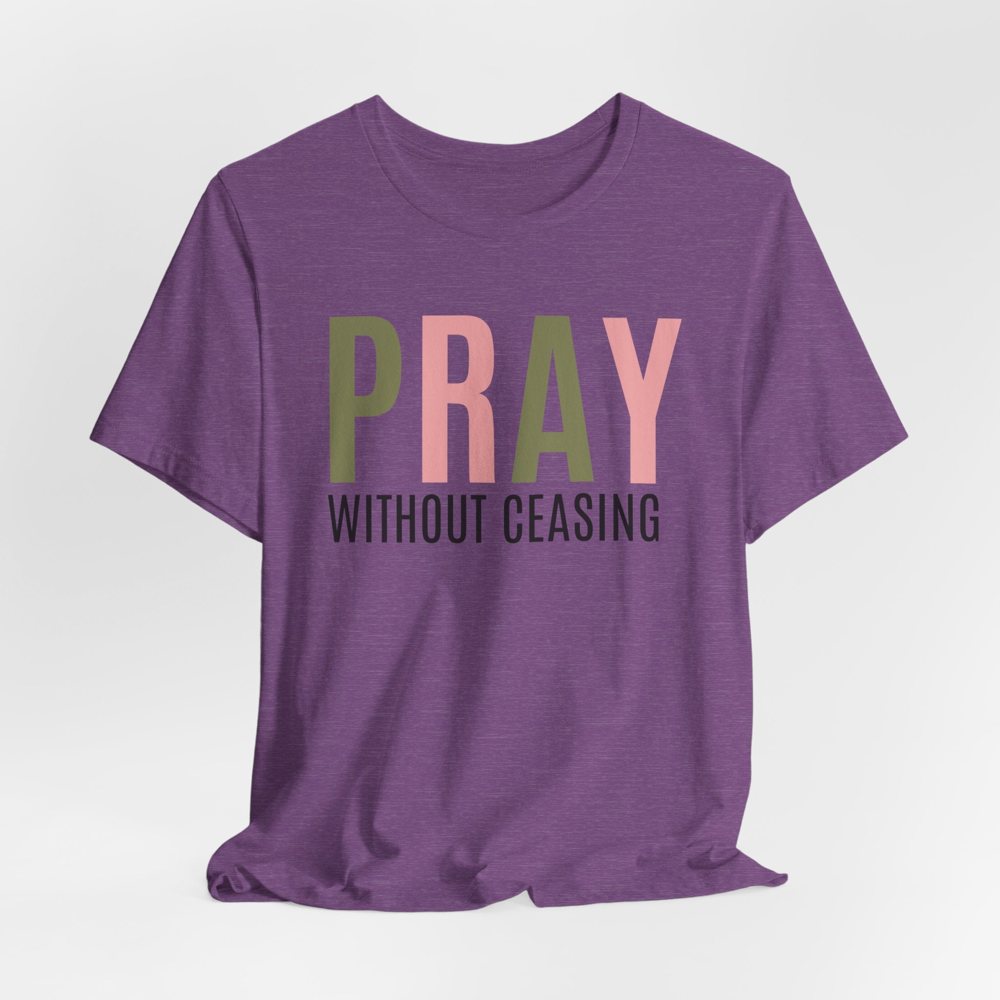 Pray Christian Mom Inspirational Christian T-Shirt
