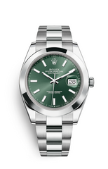 Green Blue - White 904L Steel - Automatic -41mm