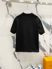 Triangle Pattern Pockets T Shirt