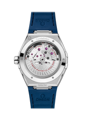 White Blue - Blue Leather - 41mm