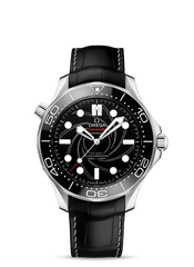 Black Steel - Leather Strap - Automatic- 42mm