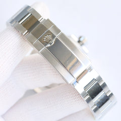 C-Factory - Blue Black- Silver 904L Steel - Automatic - 40mm