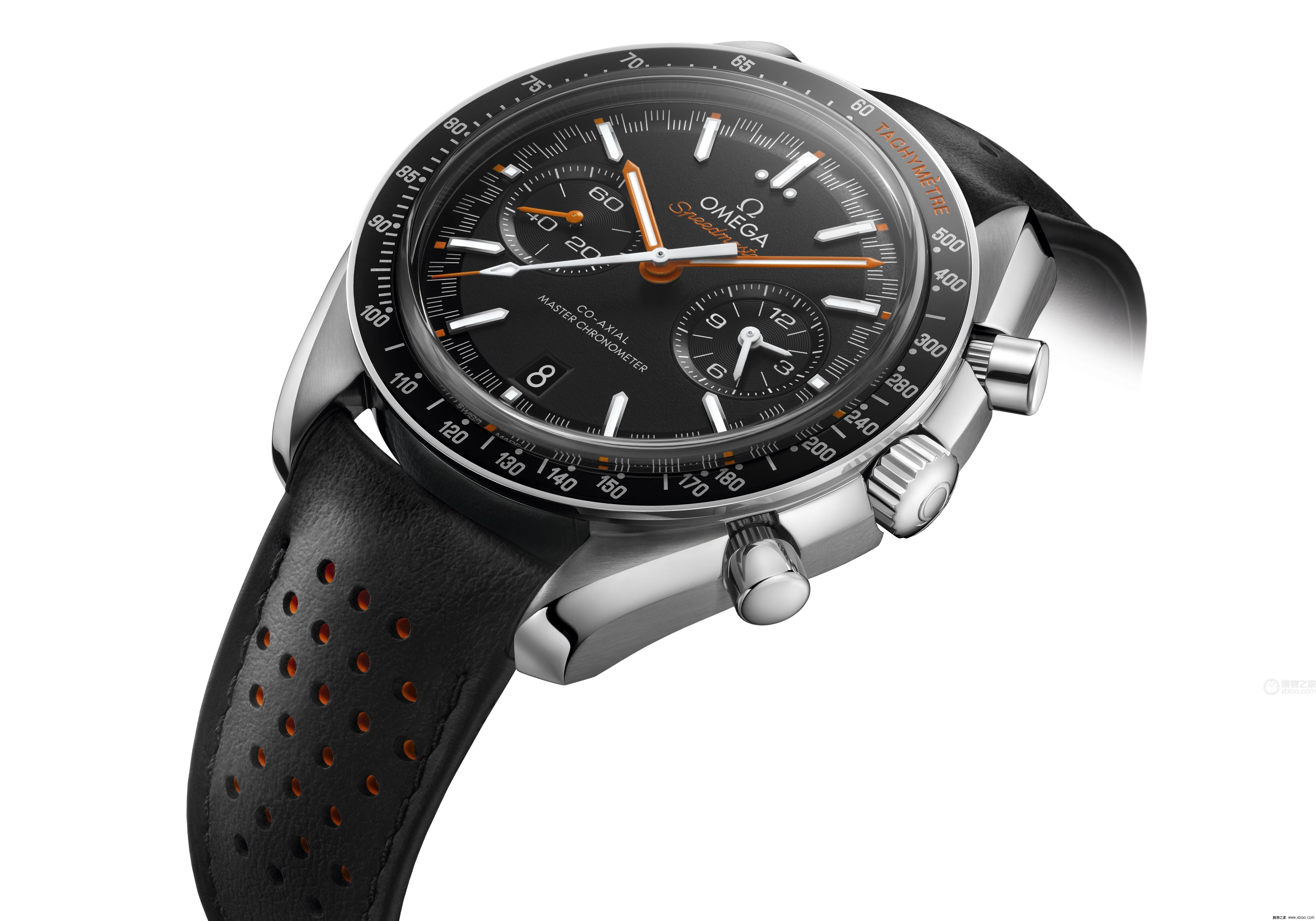 Black 316L Steel - Black Rubber - Chronograph - Quartz - 44mm