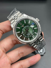 C-Factory -Green Silver - 904L Steel - Automatic - 42mm