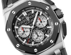 Chronograph-Black OFFs - Black Rubber - Quartz - 43mm