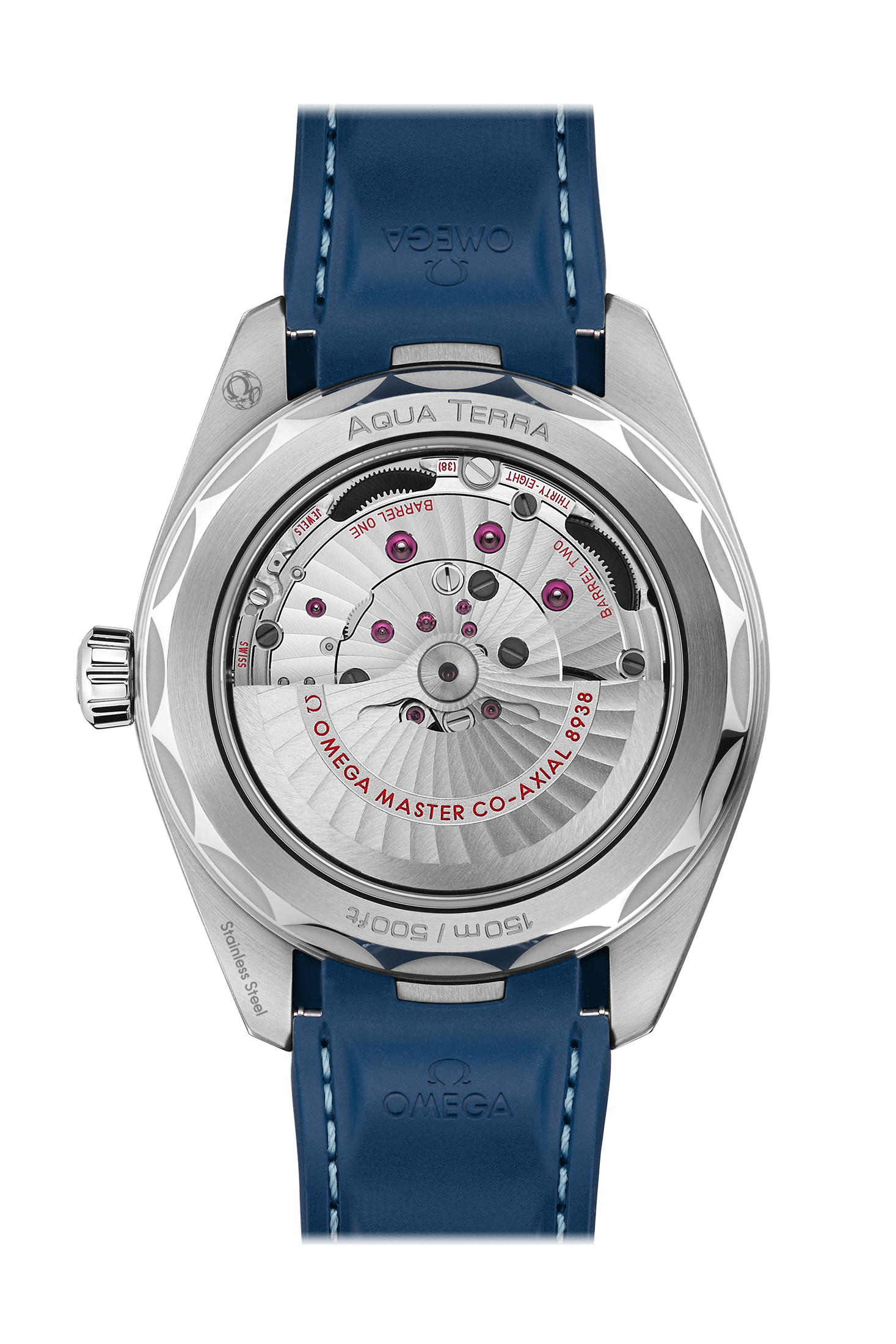 Blue Steel - Blue Rubber Strap - Automatic - 43mm