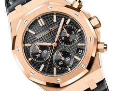 Black OFFs - Black Leather - Chronograph -Quartz- 41mm