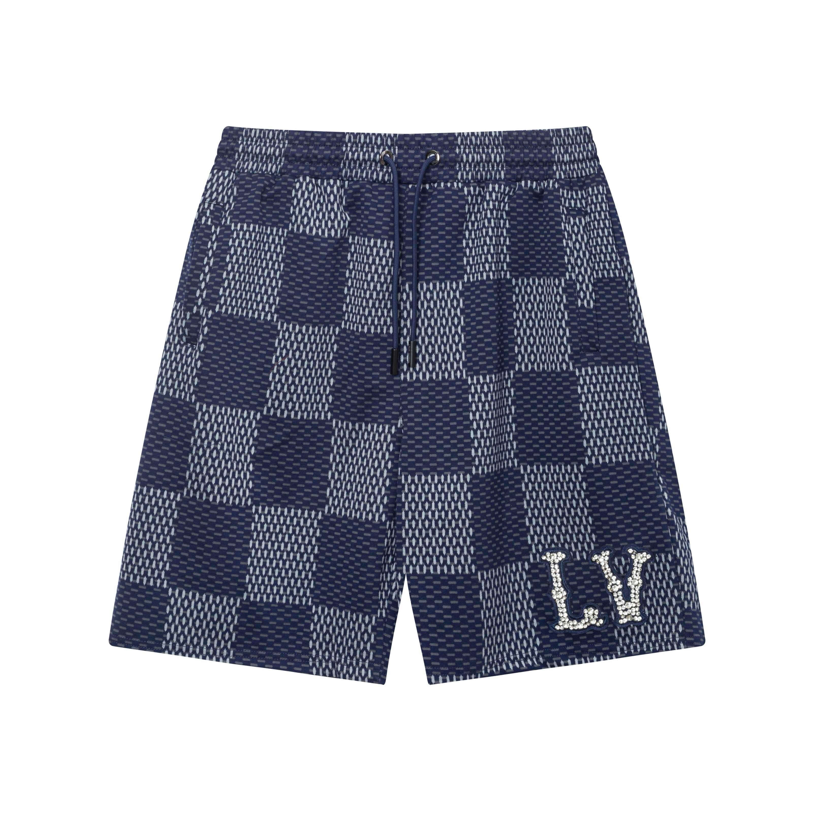 Fashionable Plaid Beach Shorts