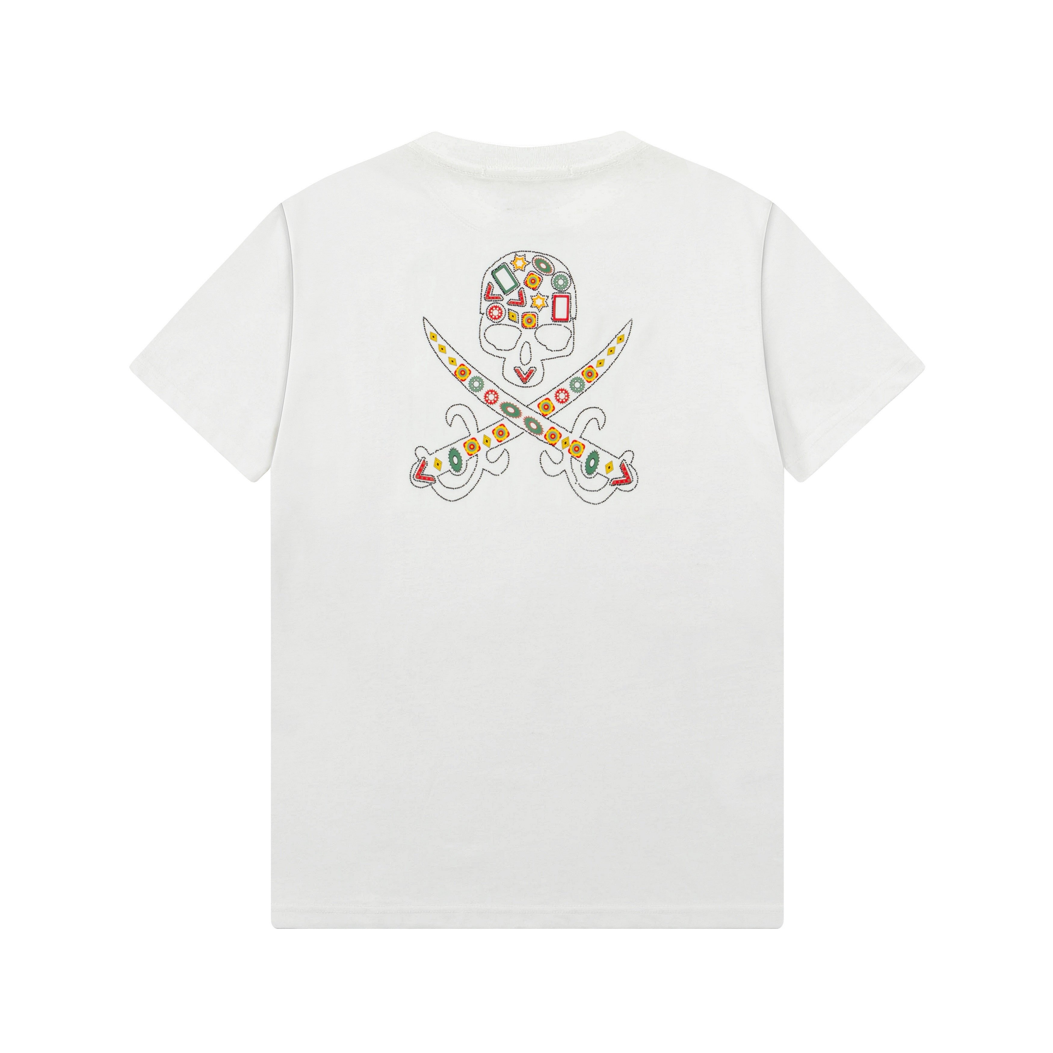Skull Print T Shirt