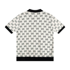 Full Print Double G Polo T Shirt