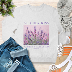 All Creation Declare Sweatshirt Cozy Christian Sweatshirt