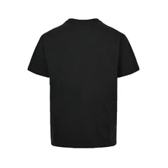 Color block printed crew neck short sleeves