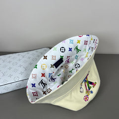 Classic Reversible Print & Embroidery Bucket Hat