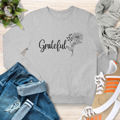 Grateful Christian Sweatshirt for Women