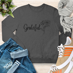 Grateful Christian Sweatshirt for Women