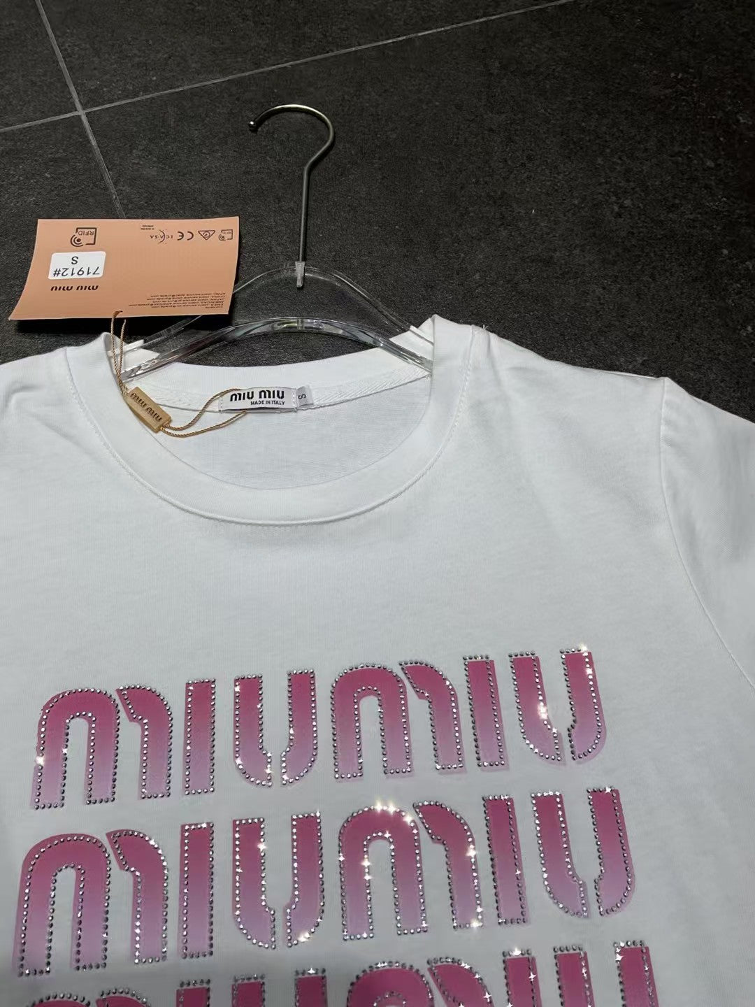 Women's full printed pure cotton short sleeved T-shirt