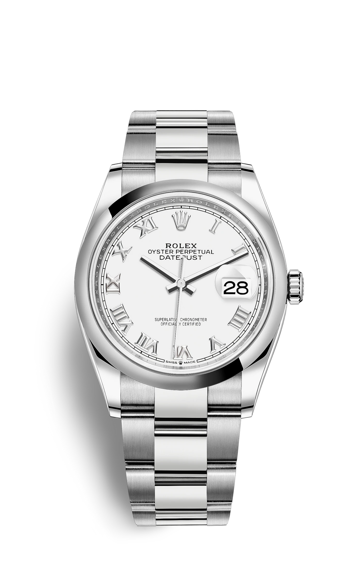 DATE-Steel- Automatic-36mm Watch