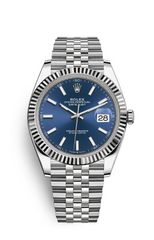 126334-Blue Silver - Steel 904L - Blue- Automatic-41mm