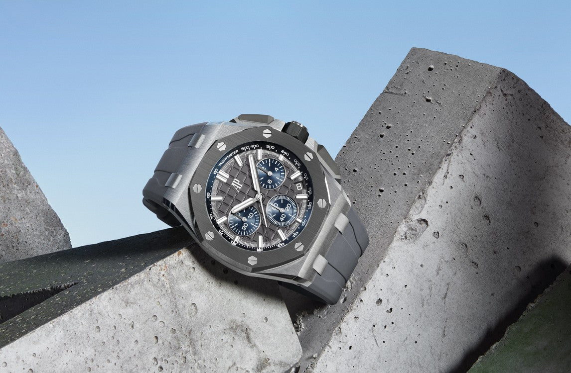 Chronograph-Grey OFFs - Grey Rubber - Quartz - 43mm