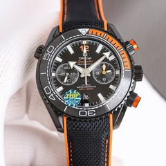 Chronograph - Black Rubber - Automatic - 44mm
