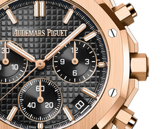 Black OFFs - Black Leather - Chronograph -Quartz- 41mm