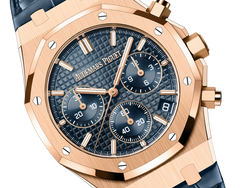 Blue Dial - Blue Leather - Quartz- 41mm