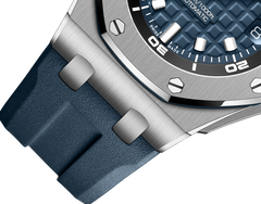 Blue Dial - Blue Rubber - 904L Steel - Automatic - 42mm