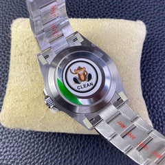 C-Factory -Black Silver -White 904L Steel - Automatic - 40mm