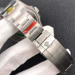L Size - Blue Black -White 904L Steel -Automatic- 44mm