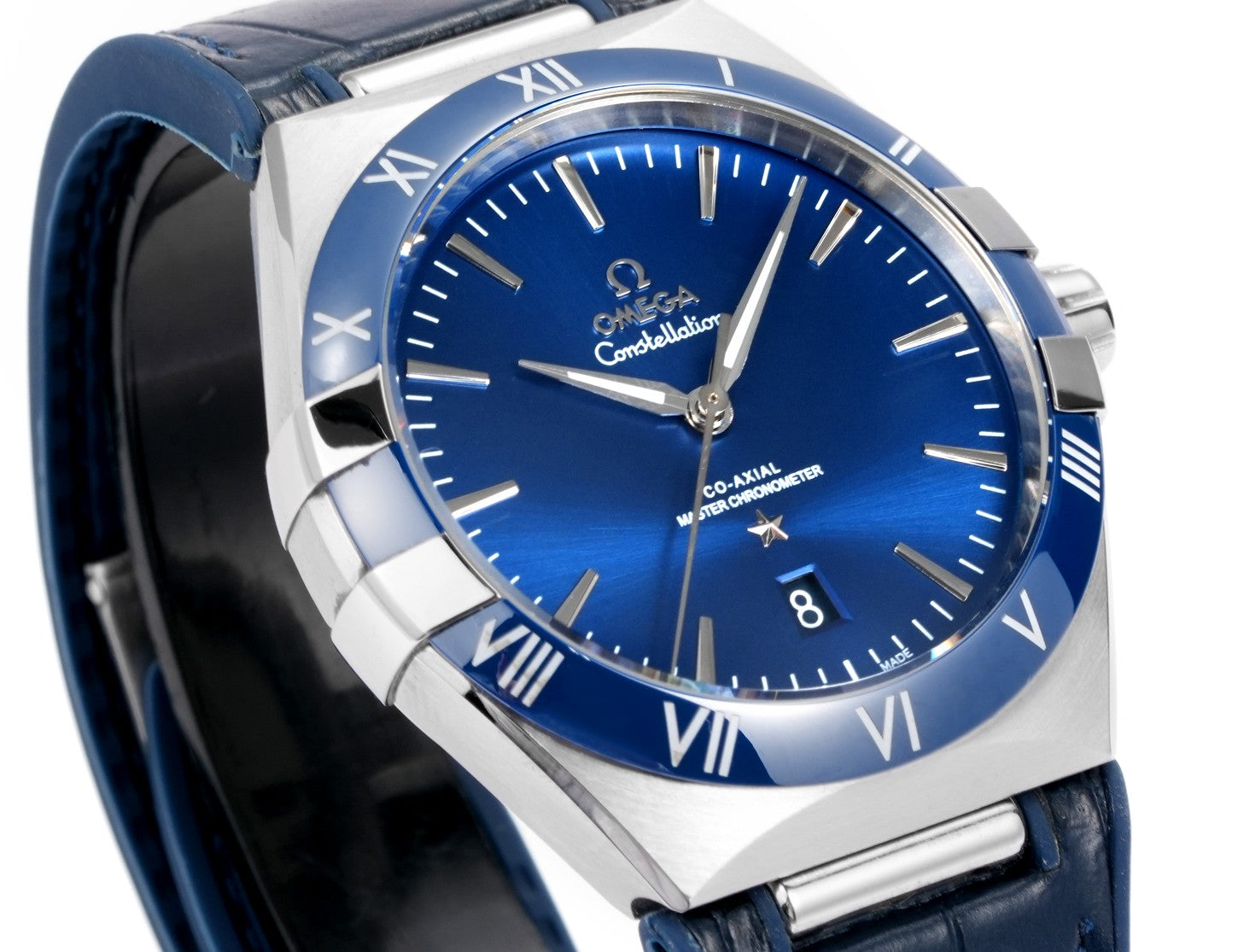 Blue Silver - Blue Leather - Automatic - 41mm