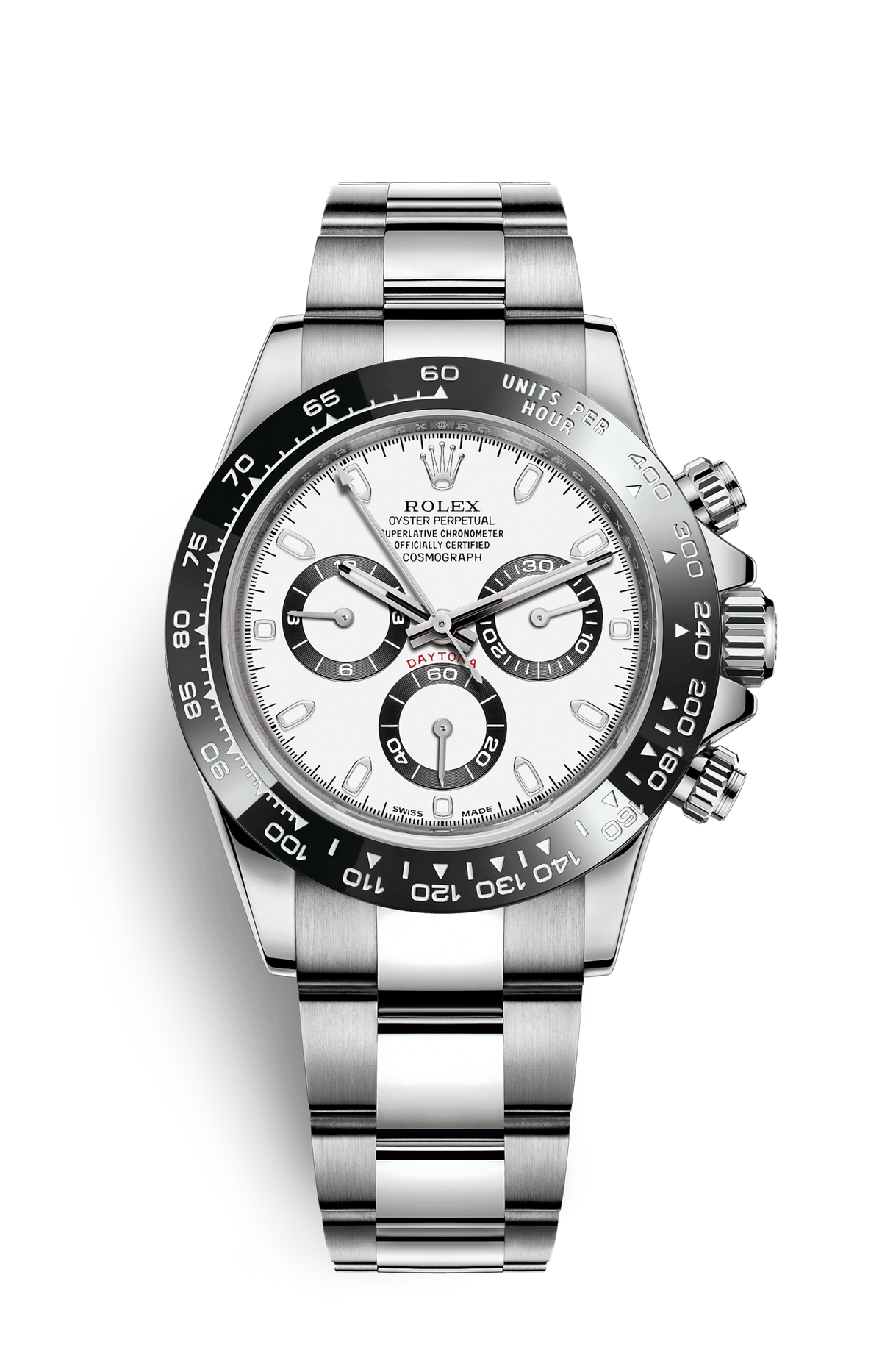 Chronograph -CLASSICAL WATCH-White- Quartz-40mm