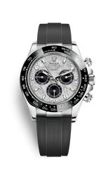 Chronograph -Meteorite Dial - Black Rubber- Quartz - 40mm
