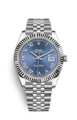 DATE-Steel and white gold- Automatic-41mm Watch