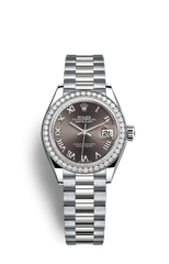 LADY-DATE-white gold and diamonds- Quartz-31mm