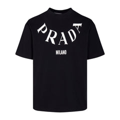 Print Collar T Shirt