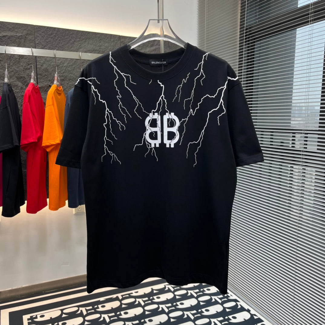 Lightning Print T Shirt