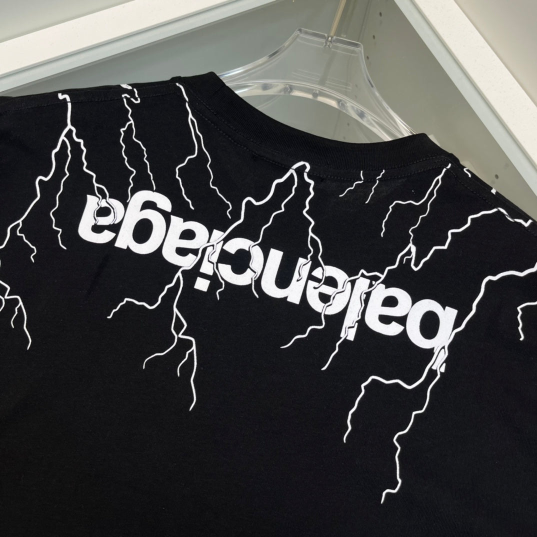 Lightning Print T Shirt