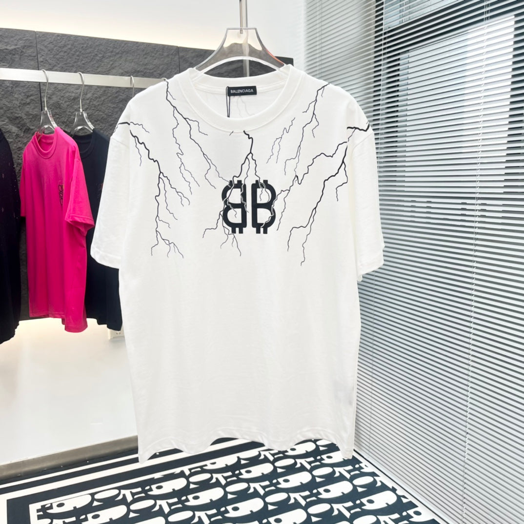 Lightning Print T Shirt