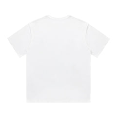 Triangle Cut Print T Shirt