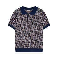 All Over Print Knitted Sweater