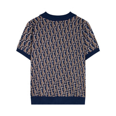 All Over Print Knitted Sweater