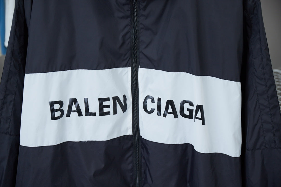 Black And White Stitching Jacket