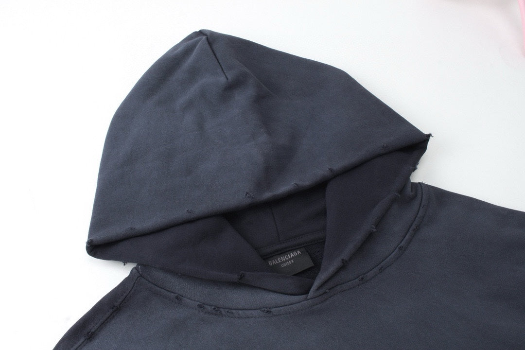 Distressed Pockets Sweatshirt