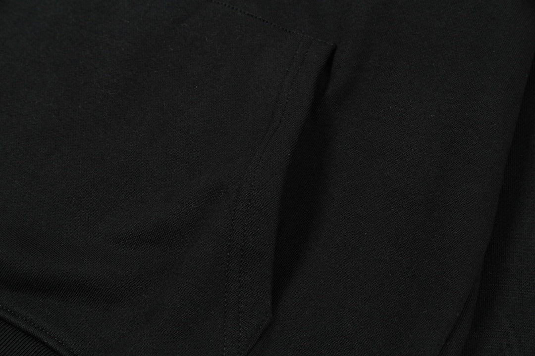 Classic Contrasting Letters Hoodie