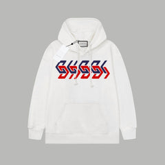 Classic Contrasting Letters Hoodie