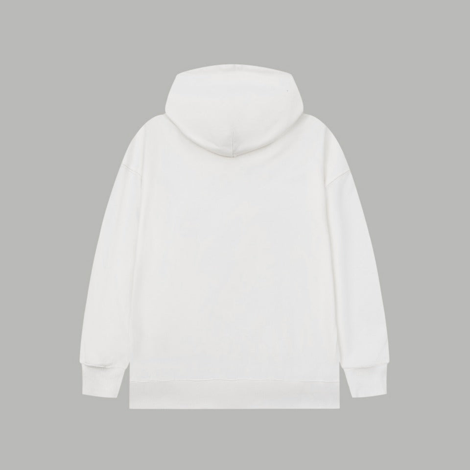 Classic Contrasting Letters Hoodie