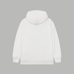 Classic Contrasting Letters Hoodie