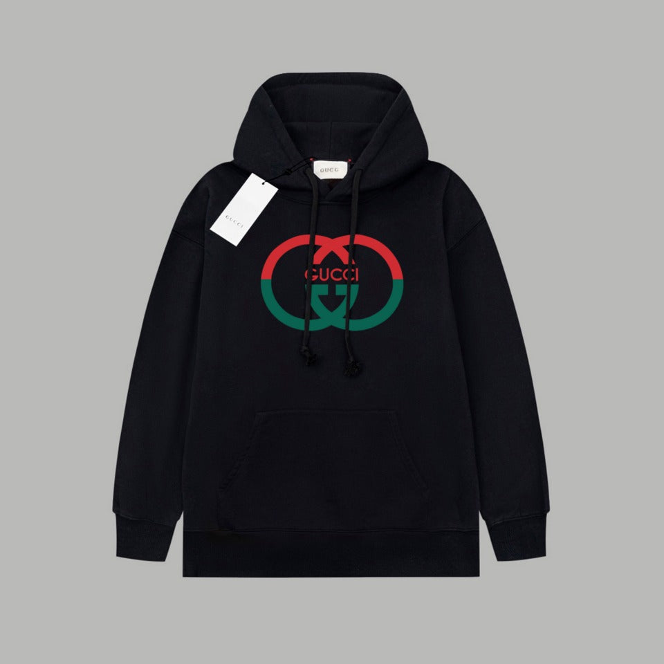 Contrast Color Double G Hoodie