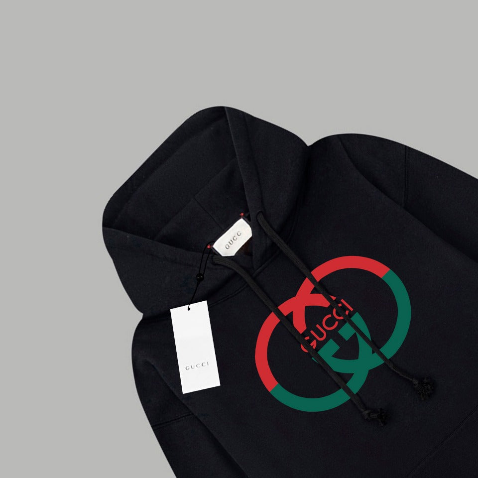 Contrast Color Double G Hoodie