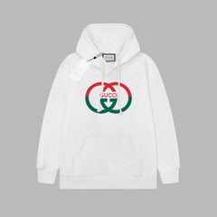 Contrast Color Double G Hoodie